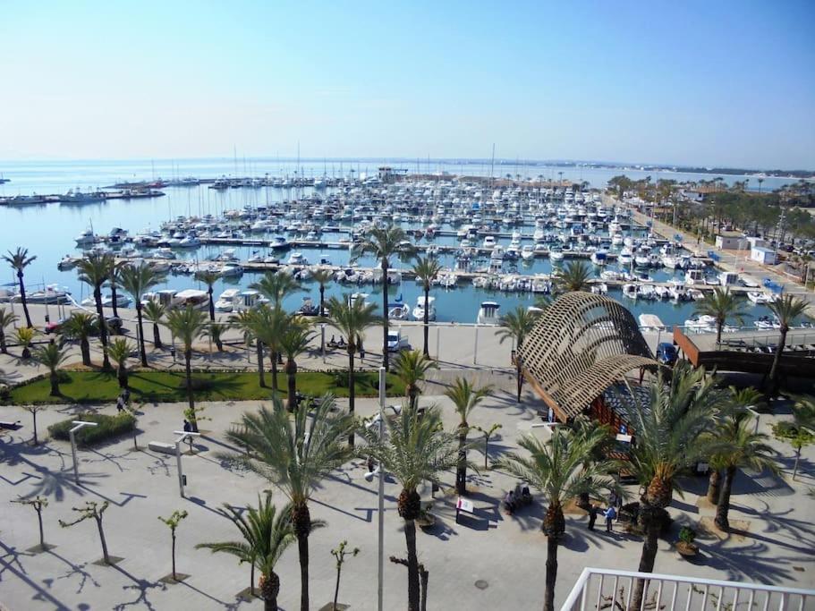 Tranquilo Apartamento Con Vistas Al Mar. Port de Alcudia  Eksteriør billede