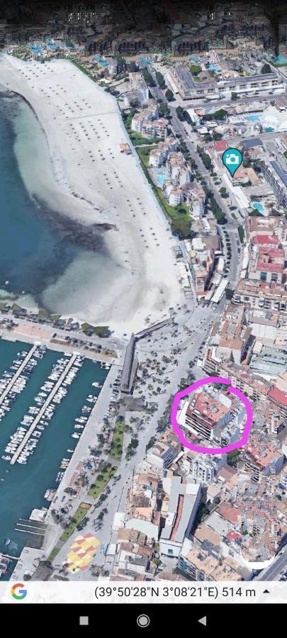 Tranquilo Apartamento Con Vistas Al Mar. Port de Alcudia  Eksteriør billede