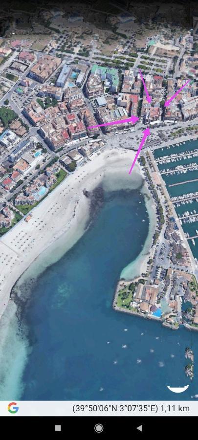 Tranquilo Apartamento Con Vistas Al Mar. Port de Alcudia  Eksteriør billede