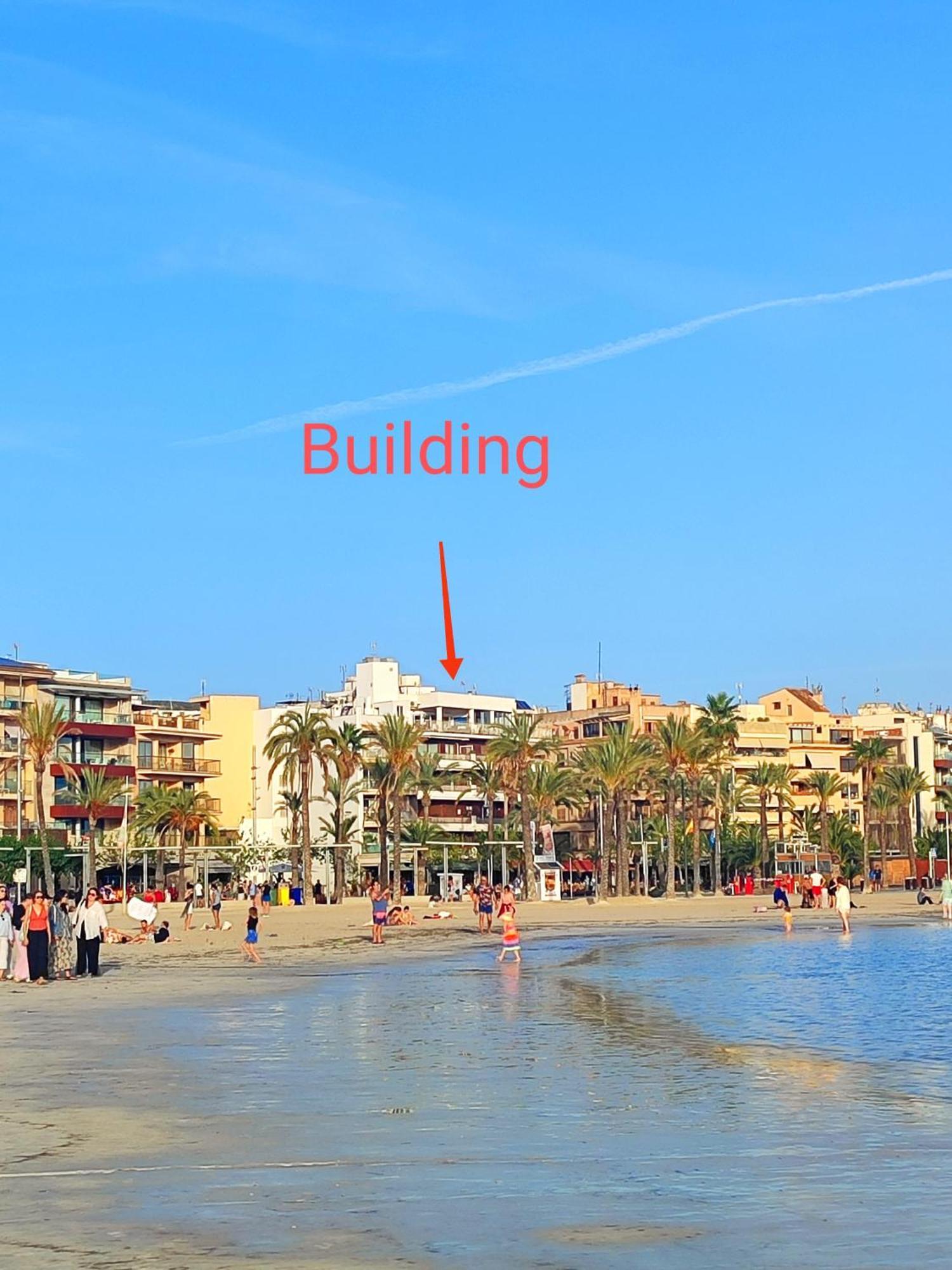Tranquilo Apartamento Con Vistas Al Mar. Port de Alcudia  Eksteriør billede